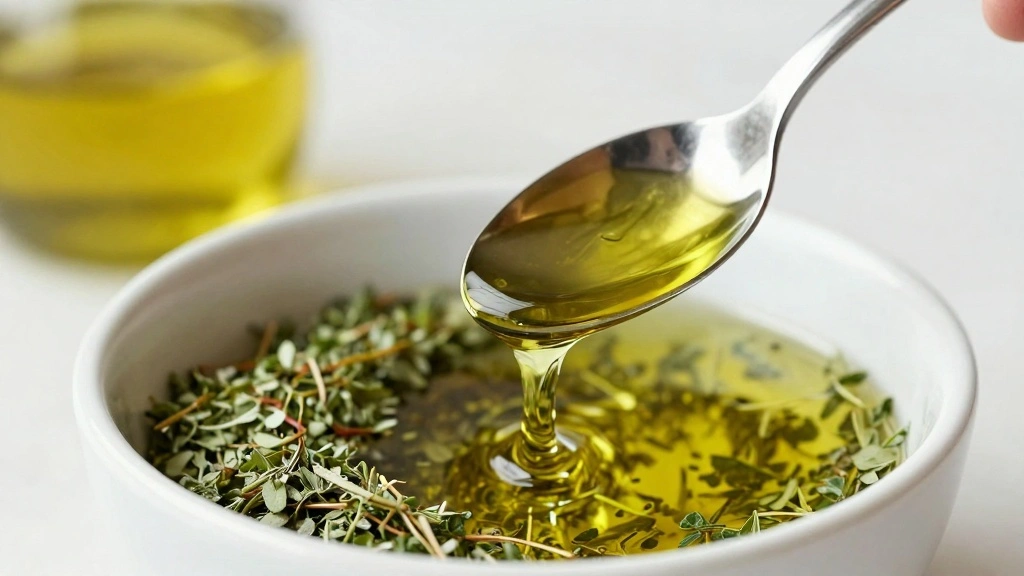 Chimichurri Steak Sauce (Bold & Herbaceous) - Step 4: Add Olive Oil 1