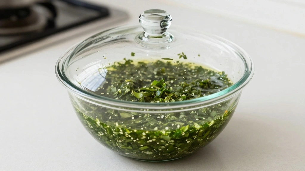 Chimichurri Steak Sauce (Bold & Herbaceous) - Step 6: Resting the Sauce 1