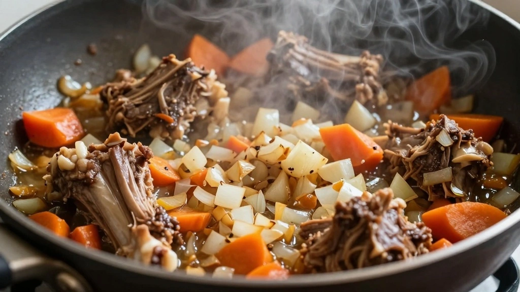 Classic Lamb Shepherd's Pie (British Comfort Food) - Step 4: Sauté Vegetables 1