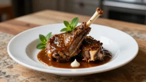 Classic Leg of Lamb Sauce (Mint & Garlic)