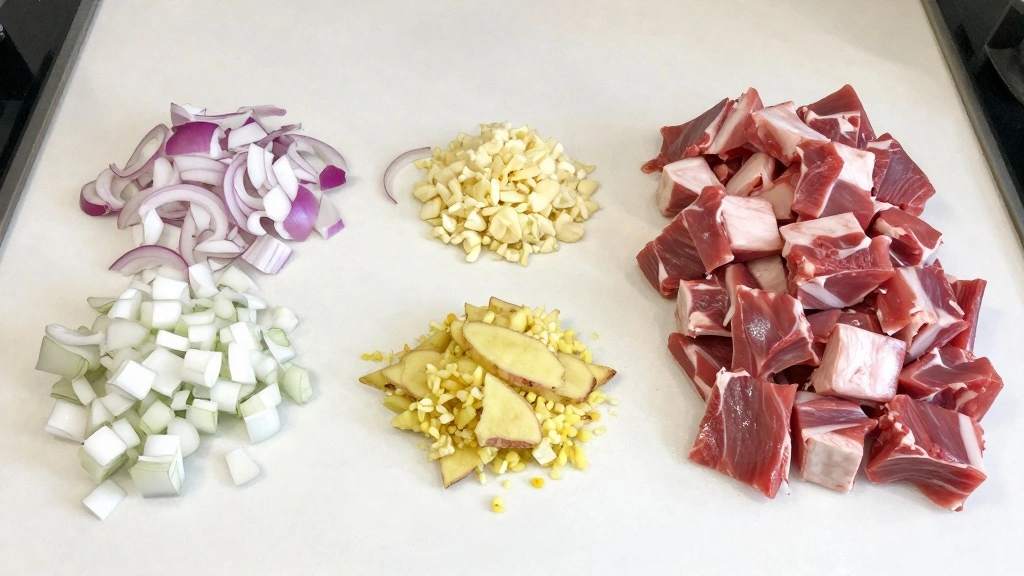 Classic Moroccan Lamb Tagine (Slow Simmered & Fragrant) - Step 1: Prepare Ingredients 1