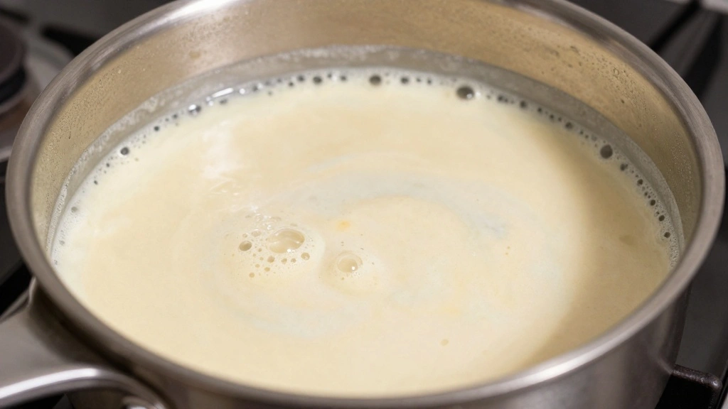 Cottage Cheese Alfredo Sauce Recipe (High Protein & Creamy) - Step 5: Simmer the Sauce 1