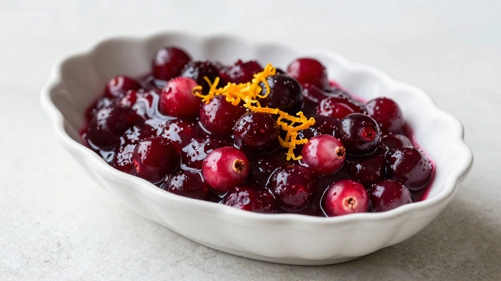 Crockpot Cranberry Sauce (Easy & Hands-Off) - Step 7: Transfer to Serving Dish 1