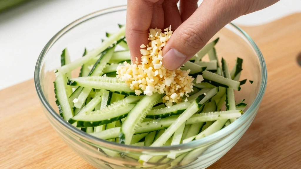 Dairy Free Tzatziki Sauce (Light & Refreshing) - Step 3: Mince the Garlic 1