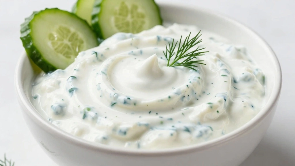 Dairy Free Tzatziki Sauce (Light & Refreshing) - Step 8: Serve and Enjoy 1