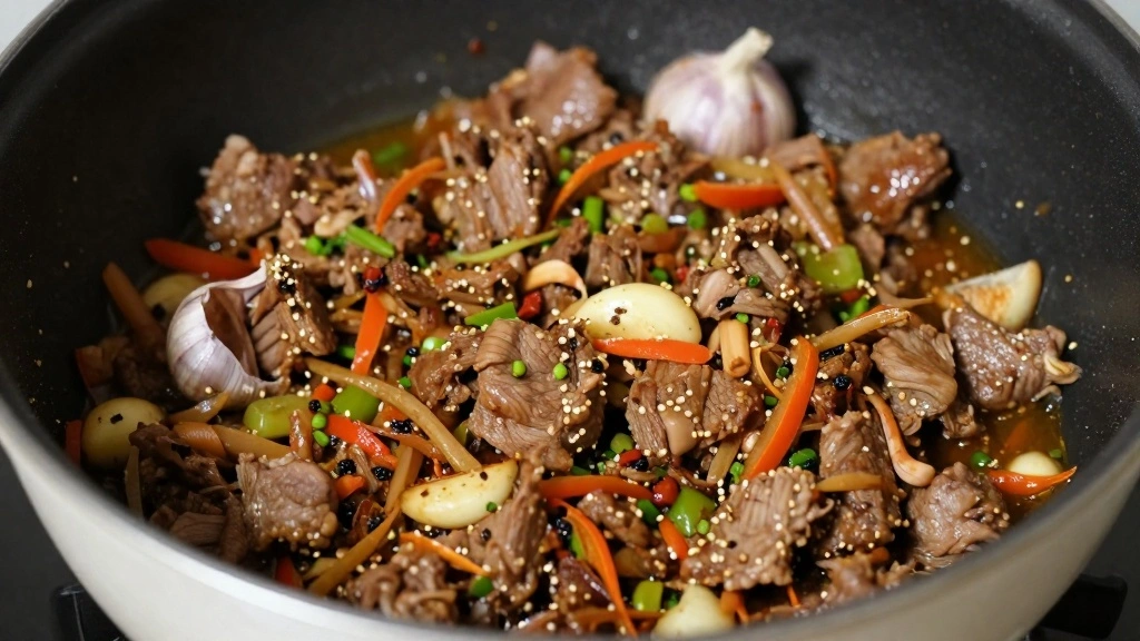 Easy Bolognese Sauce (Simple, Hearty & Flavorful) - Step 4: Add Garlic and Seasonings 1
