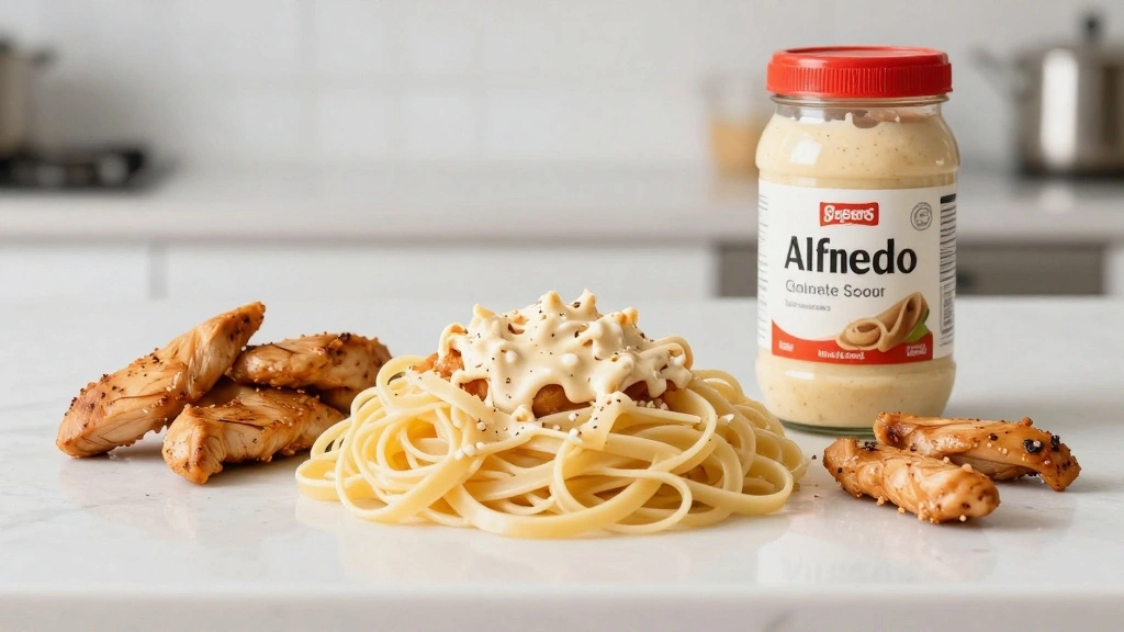 Easy Chicken Alfredo with Jar Sauce (Quick Weeknight Dinner) - Step 1: Prepare Ingredients 1