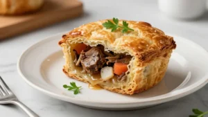 Flaky Puff Pastry Lamb Pie (Savory & Comforting)