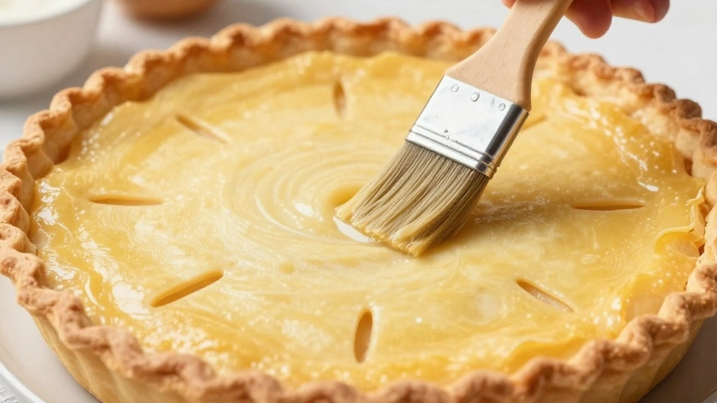 Flaky Puff Pastry Lamb Pie (Savory & Comforting) - Step 6: Apply Egg Wash 1