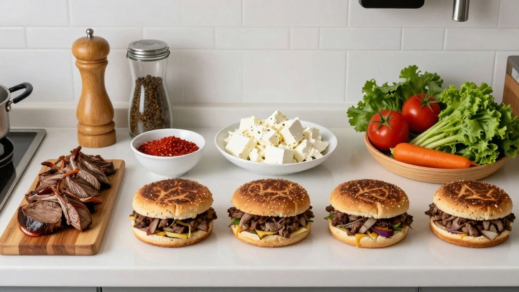 Greek Lamb Burgers with Feta Cheese - Step 1: Prepare Ingredients 1