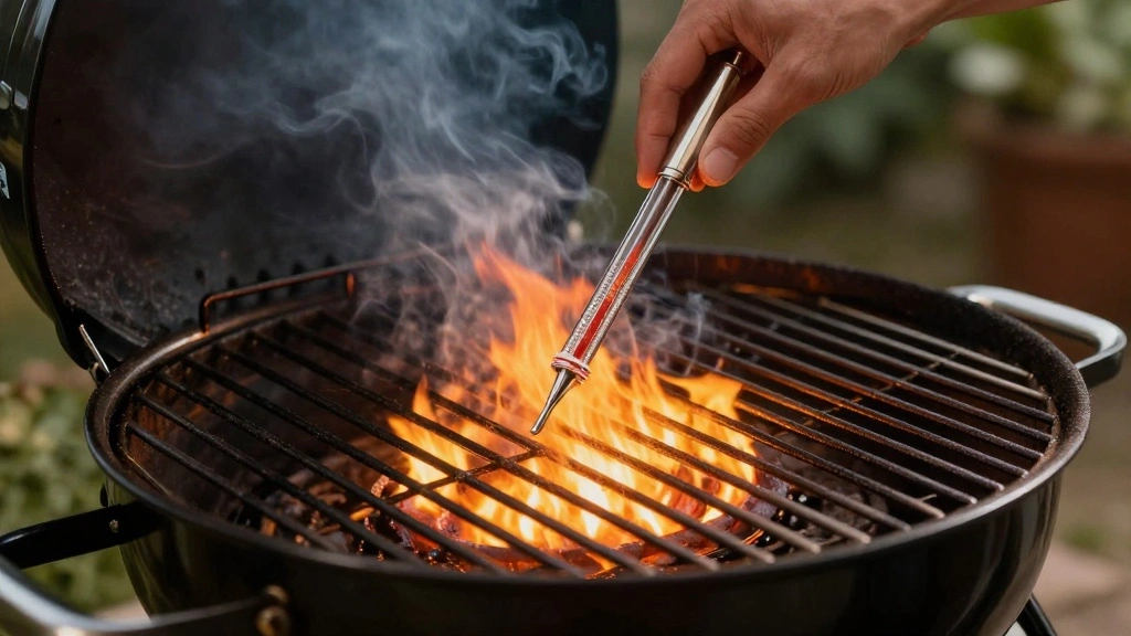 Grilled Lamb Chops with Herb Marinade - Step 3: Preheat Grill 1