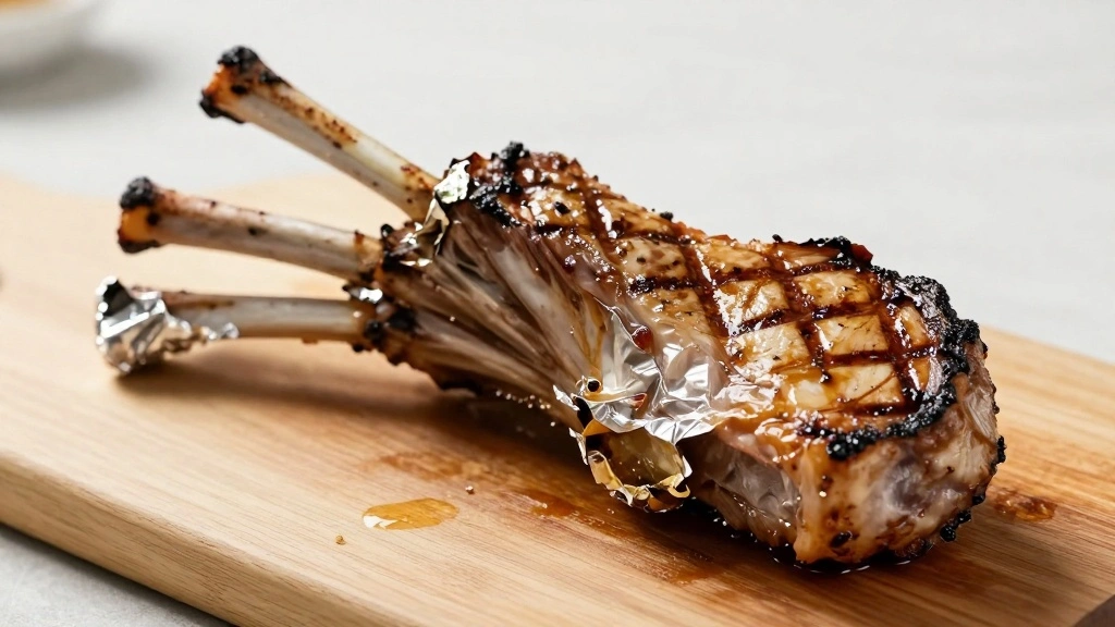 Grilled Rack of Lamb (Restaurant-Style at Home) - Step 5: Rest the Lamb 1