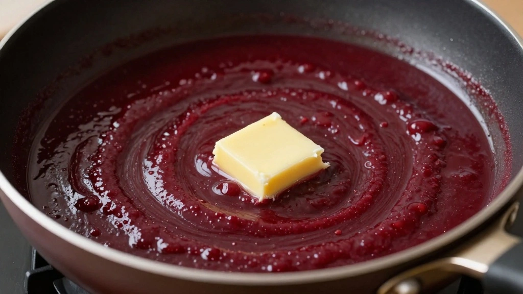Juicy Lamb Leg Steak Recipe (Pan-Seared Perfectly) - Step 7: Finish the Sauce 1