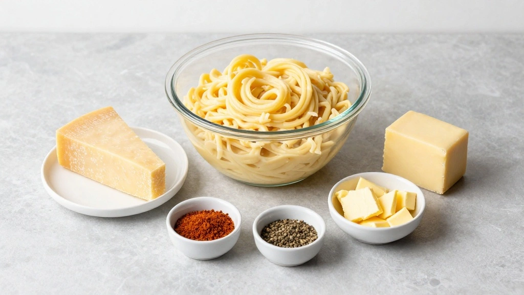 Keto Alfredo Sauce Recipe (Low Carb & Sugar Free) - Step 1: Prepare Ingredients 1