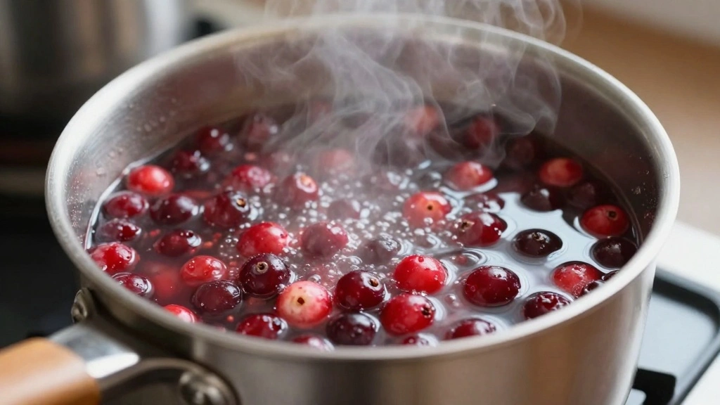 Keto Cranberry Sauce (Sugar-Free Holiday Favorite) - Step 2: Start Simmering 1