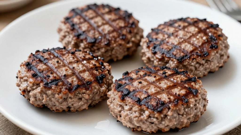 Lamb Burgers with Creamy Tzatziki Sauce - Step 5: Shape Patties 1