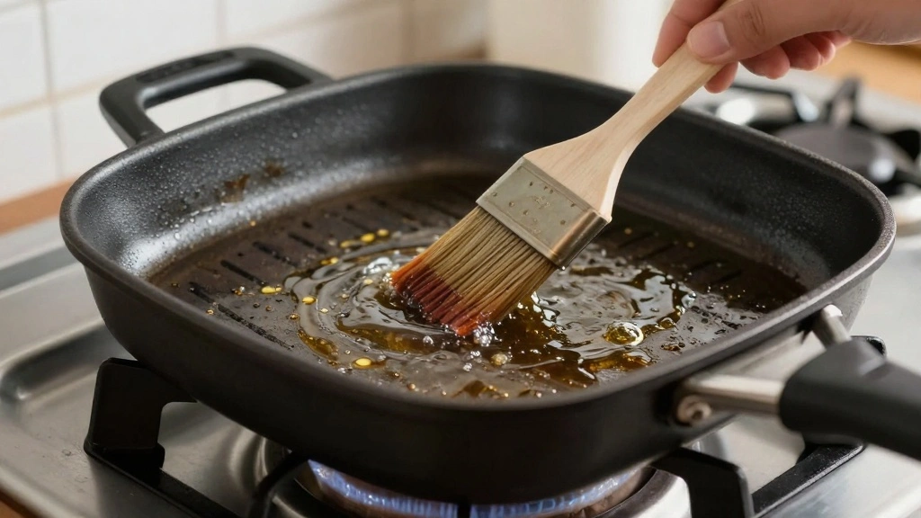 Lamb Burgers with Creamy Tzatziki Sauce - Step 6: Preheat Grill Pan 1