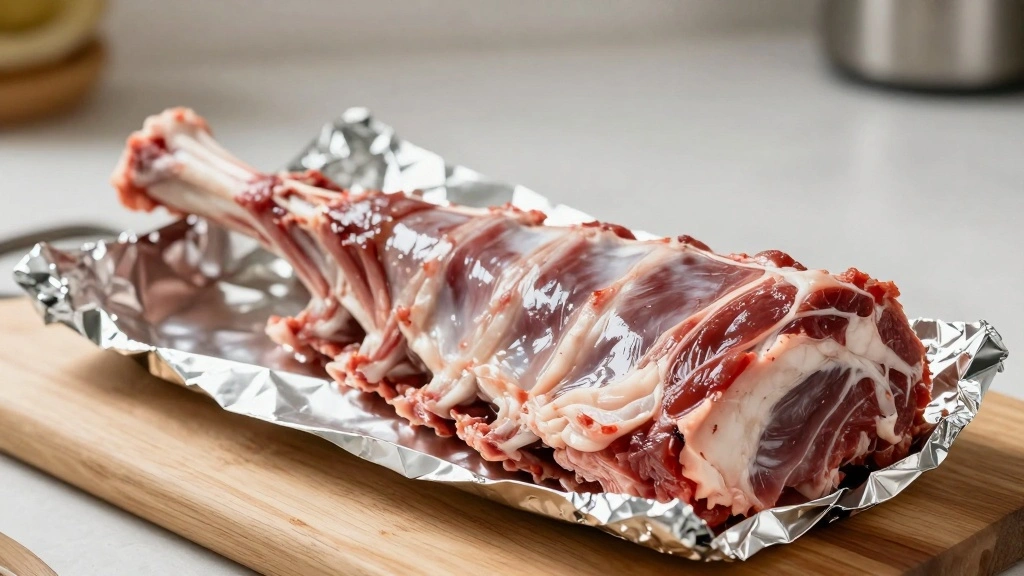 Oven Roasted Rack of Lamb with Garlic & Herbs - Step 6: Rest the Lamb 1