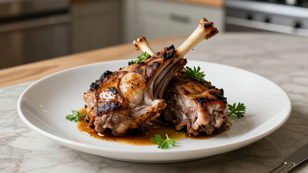 Roasted Semi-Boneless Leg of Lamb