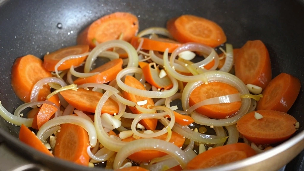 Slow Cooked Lamb Shanks (Rich & Tender) - Step 3: Saute Vegetables 1