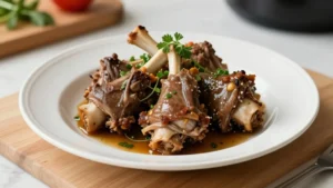 Slow Cooker Lamb Shanks (Set & Forget)