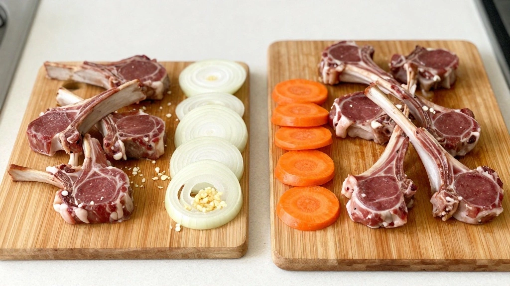 Slow Cooker Lamb Shoulder Chops (Melt-in-Your-Mouth) - Step 1: Prepare Ingredients 1