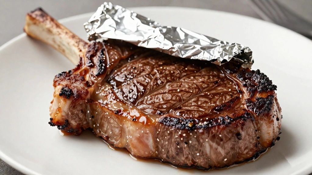 Steak with Chimichurri Sauce (Perfect Pairing) - Step 6: Rest the Steaks 1