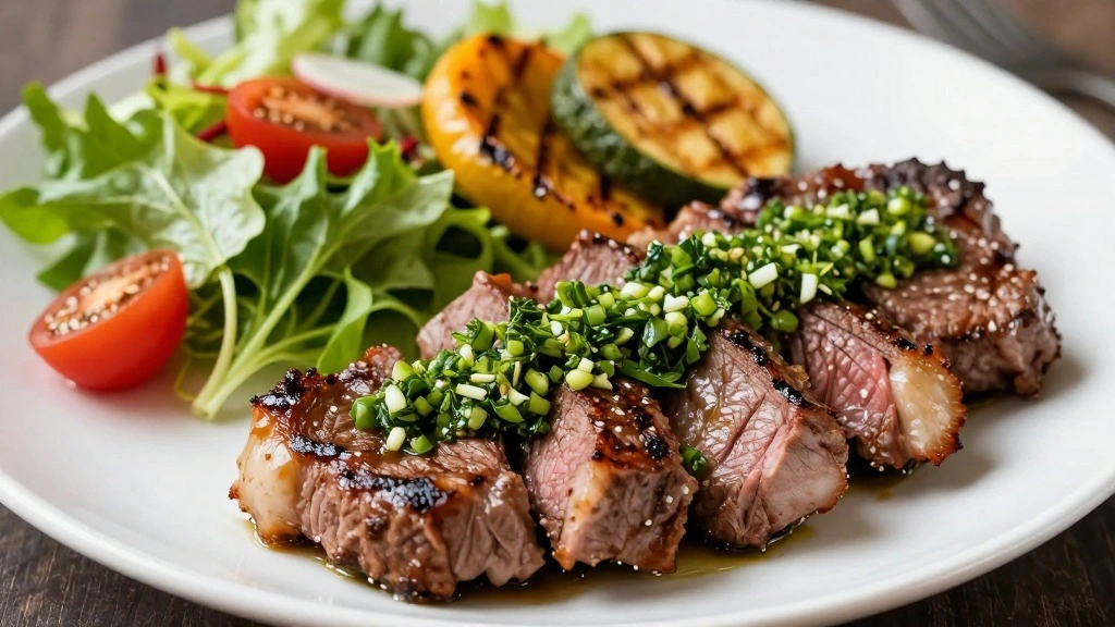 Steak with Chimichurri Sauce (Perfect Pairing) - Step 8: Garnish and Enjoy 1