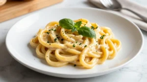 Vegan Alfredo Sauce Recipe (Creamy & Dairy-Free)