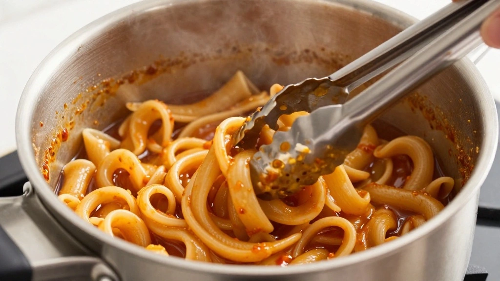 Vegan Alfredo Sauce Recipe (Creamy & Dairy-Free) - Step 7: Combine Pasta and Sauce 1