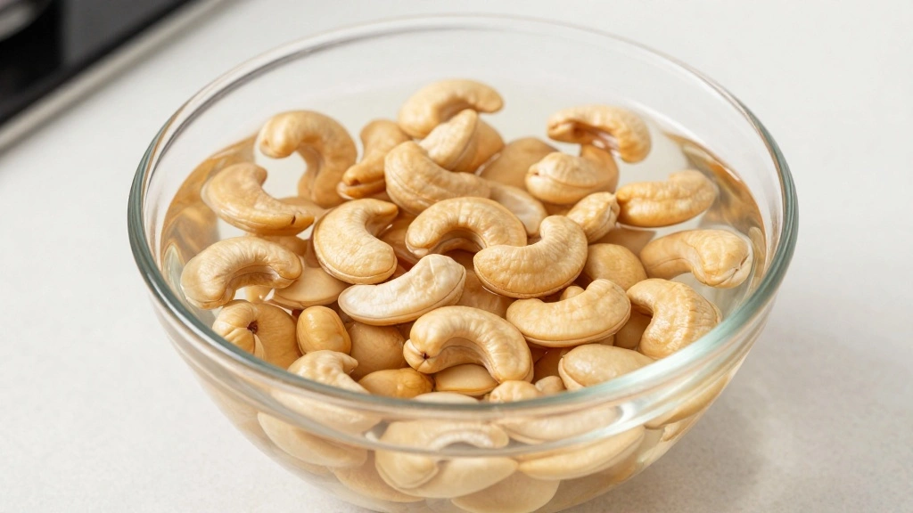 Vegan Hollandaise Sauce (Dairy-Free & Creamy) - Step 1: Soak Cashews 1