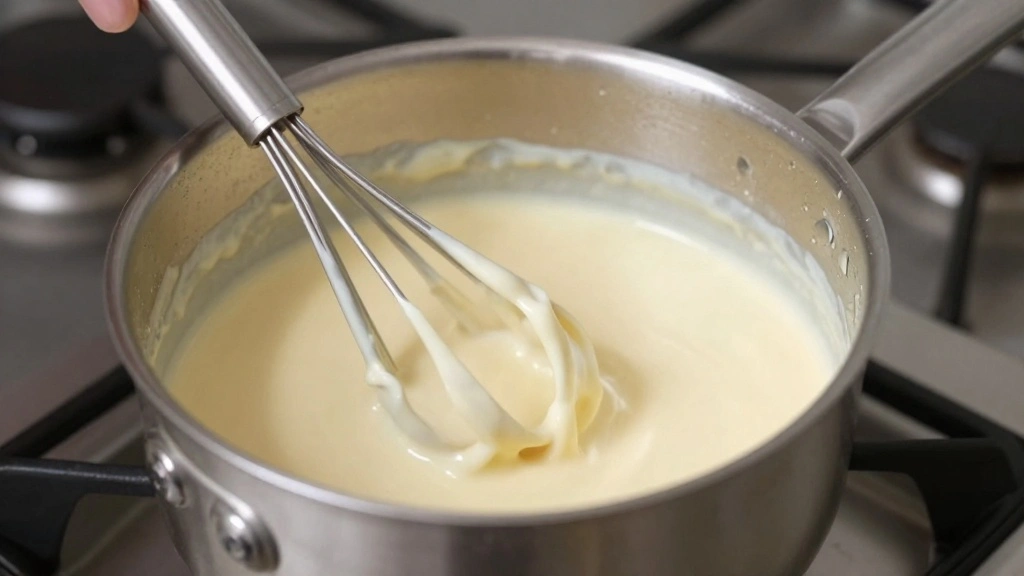 Vegan Hollandaise Sauce (Dairy-Free & Creamy) - Step 4: Transfer to Saucepan 1
